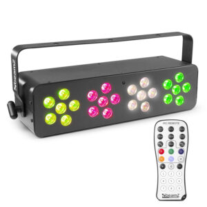 BeamZ DJ Bank 244 LED Light Effect with Remote Control