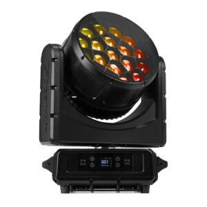 2x BeamZ Pro Nereid1940 Outdoor Moving Head Wash Light & Flight Case